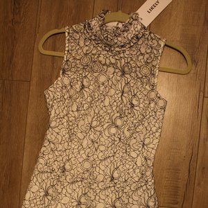 Likely White and Black Lace Dress S2